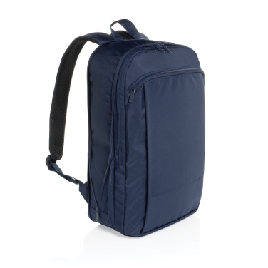 Logotrade promotional product image of: Flexpack Aware™ RPET Expandable Slim 15.6" Laptop Backpack