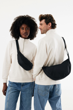 Logo trade promotional merchandise photo of: Crescent XL AWARE™ RPET half moon sling bag