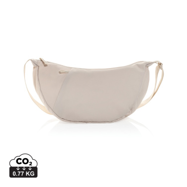 Logo trade advertising products picture of: Crescent XL AWARE™ RPET half moon sling bag