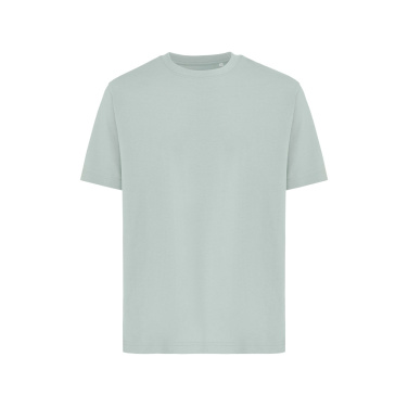 Logo trade promotional gifts image of: IQONIQ Nikko heavyweight recycled cotton t-shirt