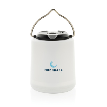 Logotrade promotional gift picture of: Limio RCS recycled plastic portable re-chargeable table lamp