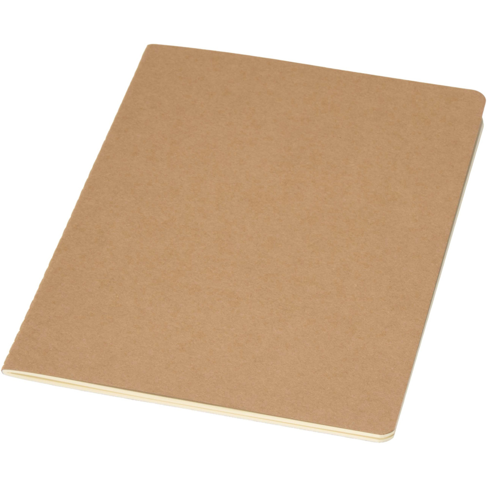 Logo trade promotional products picture of: Slyk A5 kraft cahier notebook with ruled pages