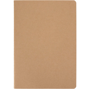 Logotrade promotional product picture of: Slyk A5 kraft cahier notebook with ruled pages