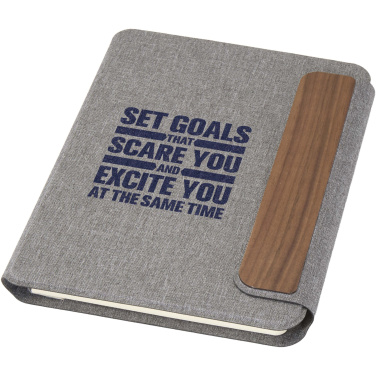 Logo trade promotional items image of: Andean A5 RCS recycled portfolio