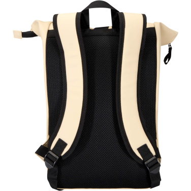 Logo trade advertising products picture of: Resi Plus 15" GRS recycled roll-top backpack 18L