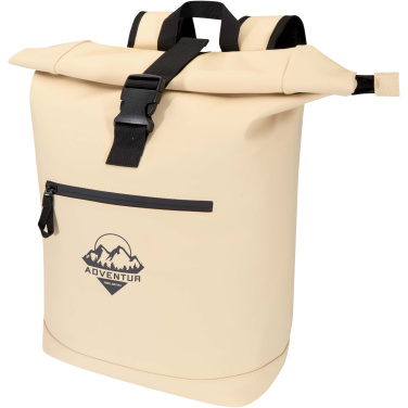 Logotrade business gifts photo of: Resi Plus 15" GRS recycled roll-top backpack 18L