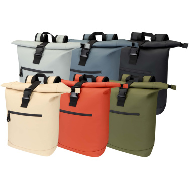 Logotrade promotional products photo of: Resi Plus 15" GRS recycled roll-top backpack 18L