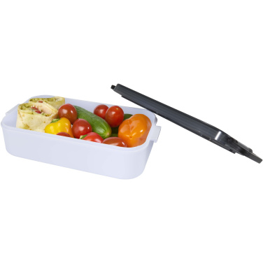 Logo trade promotional giveaways picture of: Snappy lunch box and cutlery set