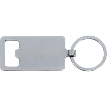 Logotrade corporate gift image of: Snapper bamboo keychain with bottle opener