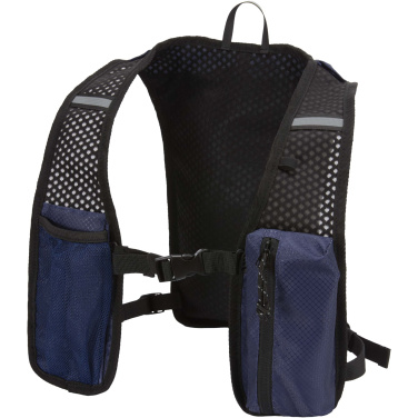 Logo trade promotional merchandise picture of: Nomad GRS recycled running vest hydration pack 5L