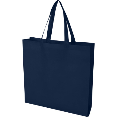 Logotrade promotional gift picture of: EcoSeal GRS recycled nonwoven gusset tote bag 12L