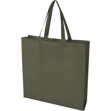 Logotrade promotional merchandise photo of: EcoSeal GRS recycled nonwoven gusset tote bag 12L