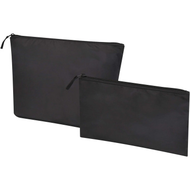 Logo trade promotional giveaways image of: Swift GRS recycled toiletry bag set