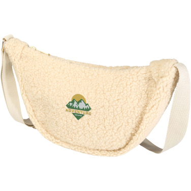 Logo trade business gift photo of: Bear GRS recycled sherpa crossbody bag 3L