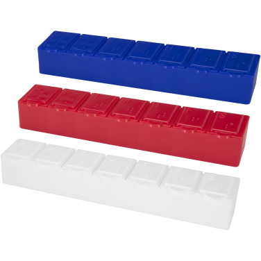 Logo trade promotional gifts picture of: Dose 7-day multi-vitamin organiser