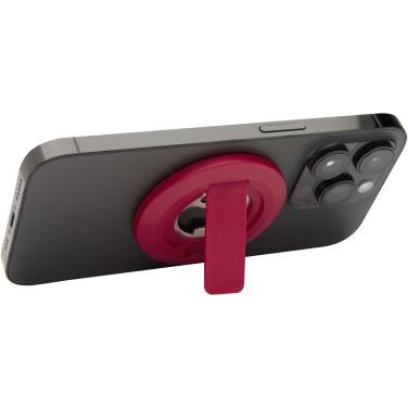 Logo trade promotional gift photo of: Ain recycled plastic magnetic phone stand with bottle opener 
