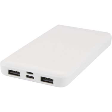 Logo trade advertising products image of: Intan 10.000 mAh 10W recycled plastic power bank