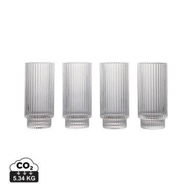 Logo trade corporate gift photo of: VINGA York highball, 4 pcs set