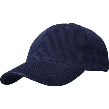Logotrade promotional item picture of: Hutton 6 panel recycled corduroy cap