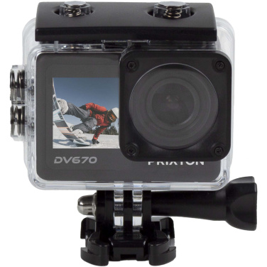 Logotrade business gift image of: Prixton DV670 4K dual screen action camera