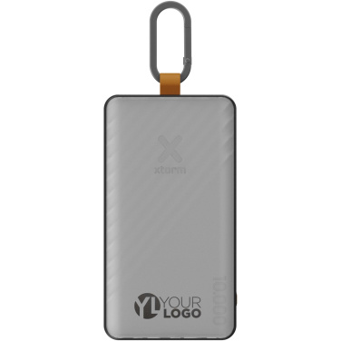 Logo trade promotional gifts image of: Xtorm XG2S101 Go2 10.000 mAh 15W solar power bank with light