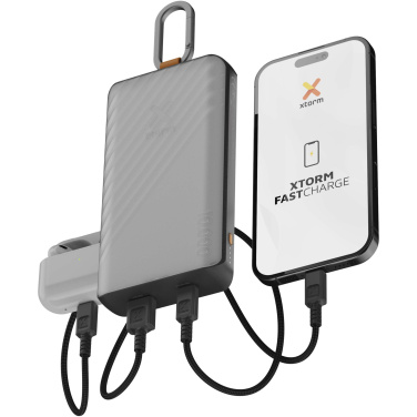 Logotrade promotional gifts photo of: Xtorm XG2S101 Go2 10.000 mAh 15W solar power bank with light