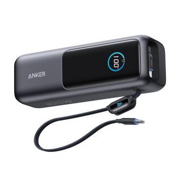 Logotrade corporate gift picture of: Anker Power Bank 25.000 mah 165W, Built-in retractable cable