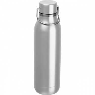 Logotrade promotional giveaway image of: Stainless steel water bottle BORGHOLM