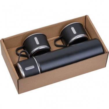 Logo trade advertising product photo of: Insulated bottle set ICELAND