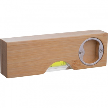Logotrade promotional merchandise photo of: Spirit Level with Bottle Opener FLORIDA