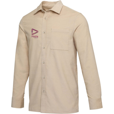 Logo trade corporate gifts picture of: Alum corduroy unisex shirt
