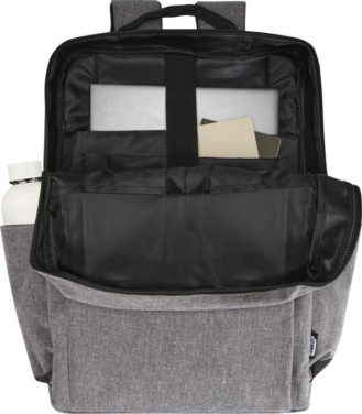 Logotrade promotional item image of: Libra 15” GRS recycled laptop backpack 15L