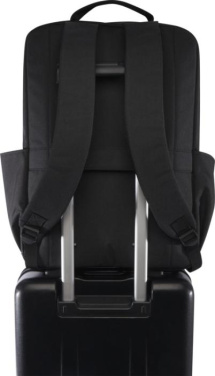 Logotrade advertising products photo of: Libra 15” GRS recycled laptop backpack 15L