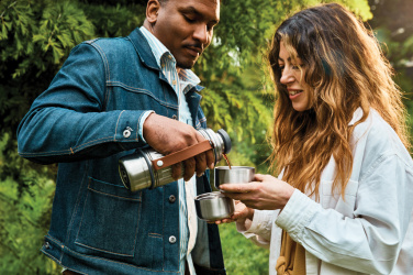 Logotrade promotional merchandise image of: Black+Blum Explorer Flask Duo 1L