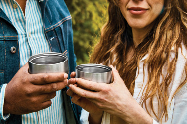 Logo trade advertising products picture of: Black+Blum Explorer Flask Duo 1L