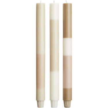 Logotrade promotional giveaway picture of: Originalhome layered limestone candles - set of 3