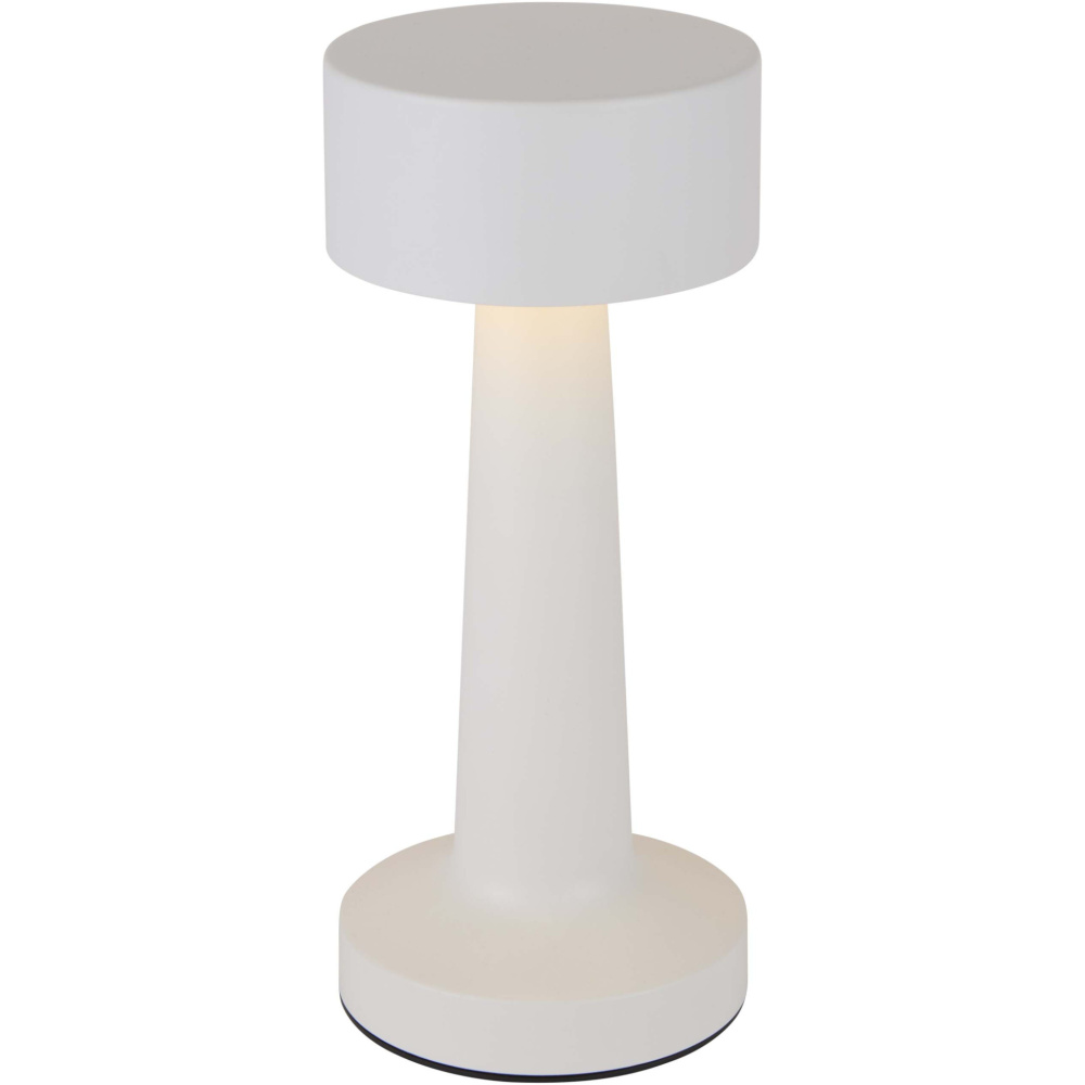Logotrade advertising product image of: Aludra rechargeable dimmable table lamp with 3 light modes