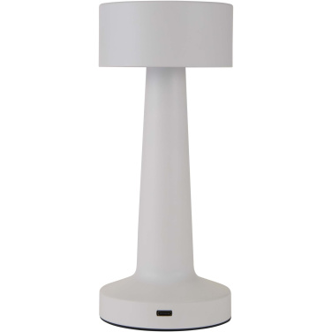Logo trade promotional products picture of: Aludra rechargeable dimmable table lamp with 3 light modes