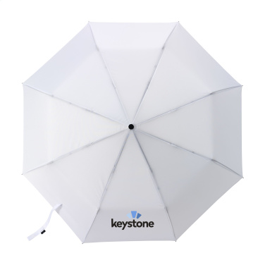 Logotrade promotional product image of: Michigan foldable RCS RPET umbrella 21 inch