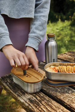 Logotrade promotional gift picture of: Black+Blum Stainless Steel Double Bento Box