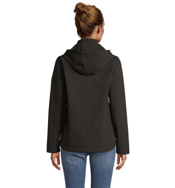Logotrade promotional giveaway image of: RACE WOMEN HOODED JACKET