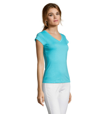 Logotrade corporate gift image of: MOON WOMEN T-SHIRT 150g