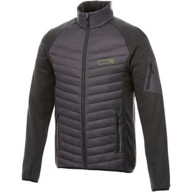 Logo trade advertising products image of: Banff men's hybrid insulated jacket