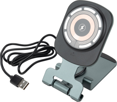 Logo trade advertising product photo of: Phone holder with wireless charger