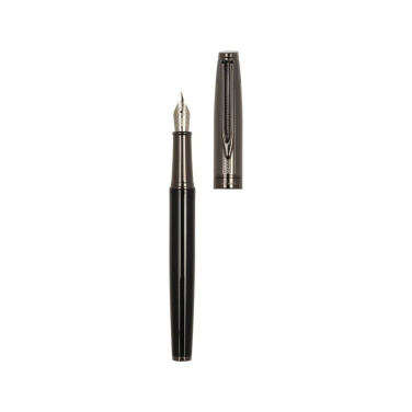 Logo trade corporate gift photo of: Writing set rollerball pen and fountain pen ODETTE Pierre Cardin
