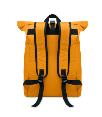 Logotrade promotional products photo of: 600Dpolyester rolltop backpack