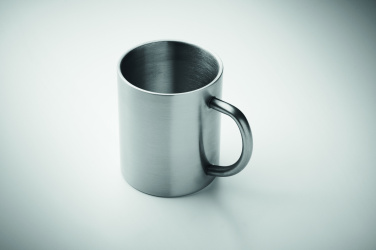 Logo trade promotional giveaways picture of: Recycled stainless steel mug