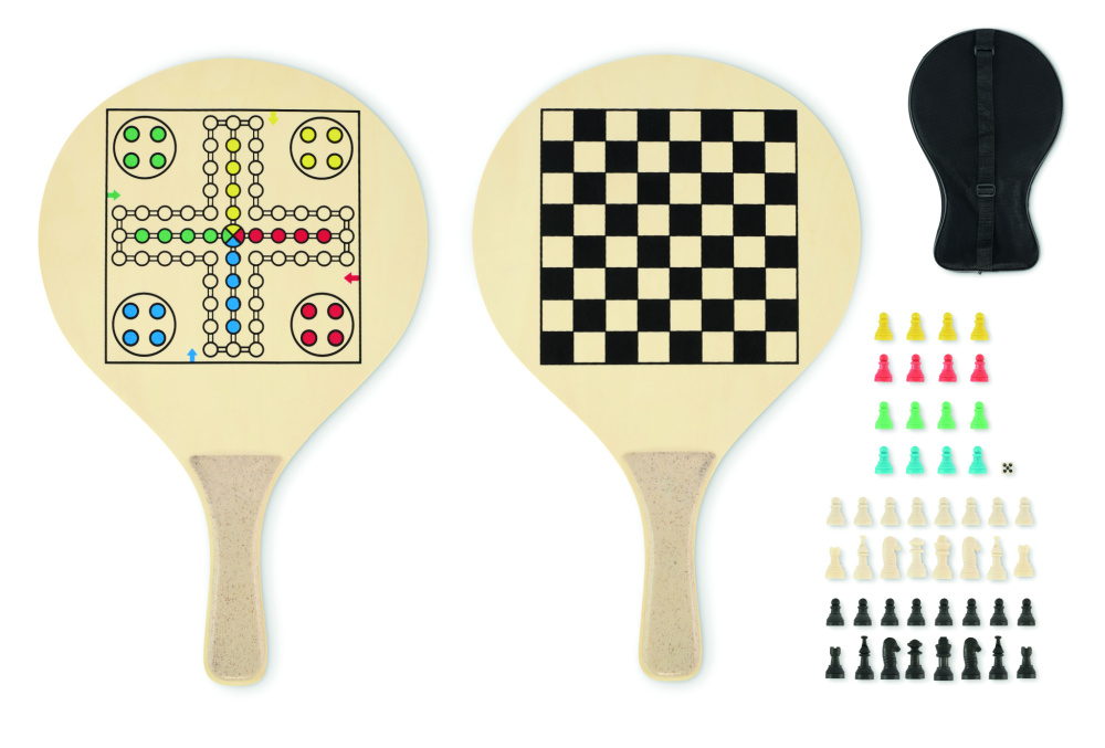 Logotrade advertising products photo of: Beach racket set