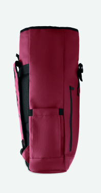 Logo trade promotional giveaways image of: Rolltop laptop rucksack 600D