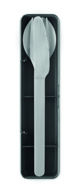 Logo trade promotional products picture of: Stainless steel cutlery set